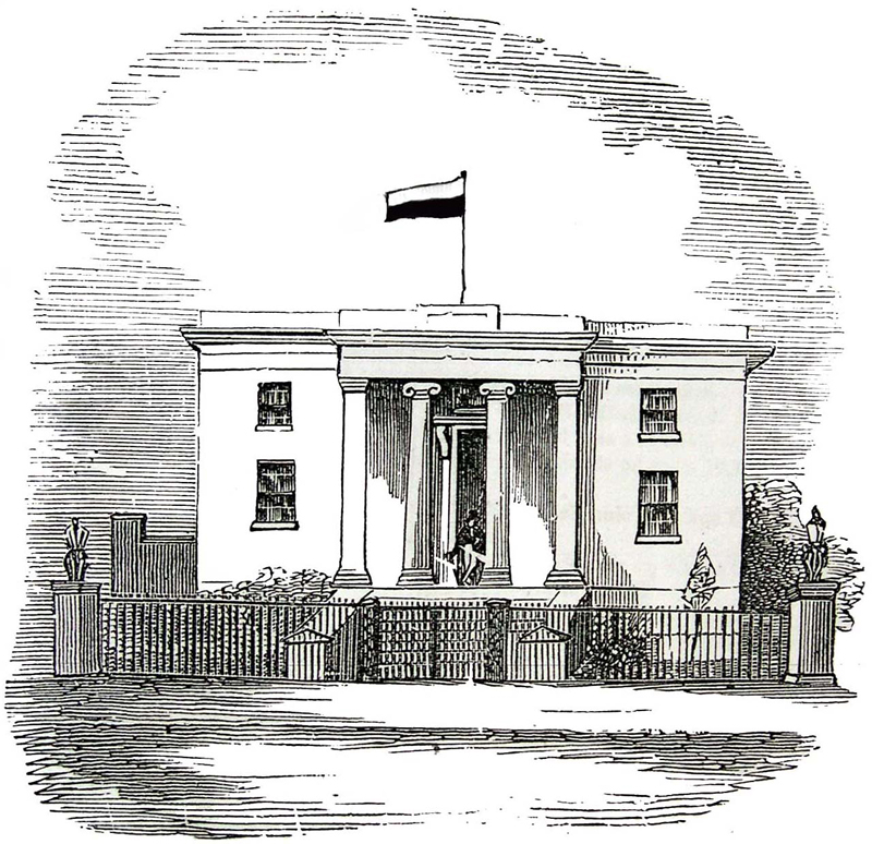 Town Hall, Leamington Spa. Our building as it was in 1830